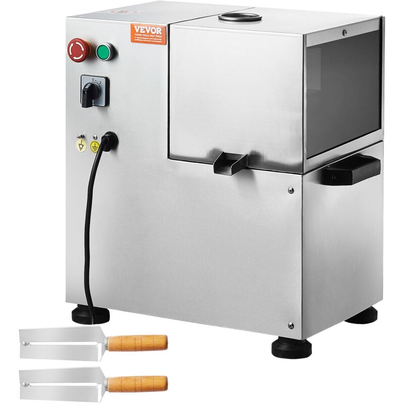 Vevor - Estrattore Elettrico di Succo di Canna da Zucchero 800 w, Spremitore di Canna da Zucchero 300 kg / h con 4 Rulli Macchina Spremiagrumi per