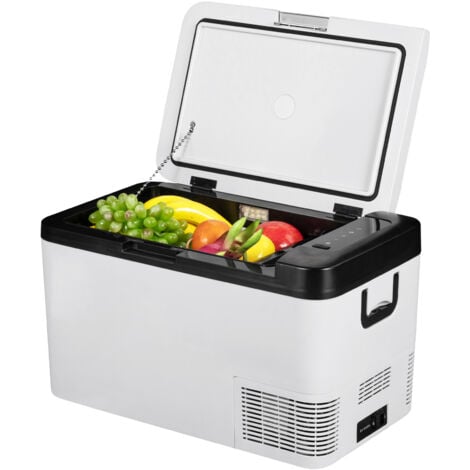 VEVOR Frigorifero per Auto 25L Frigo Elettrico da Viaggio da 60W a Doppia Zona con Controllo di lAPP, Uso per Camper, Campeggi, Barche, Campeggio, Pesca, Viaggi su Strada e Altre Attivita allAperto
