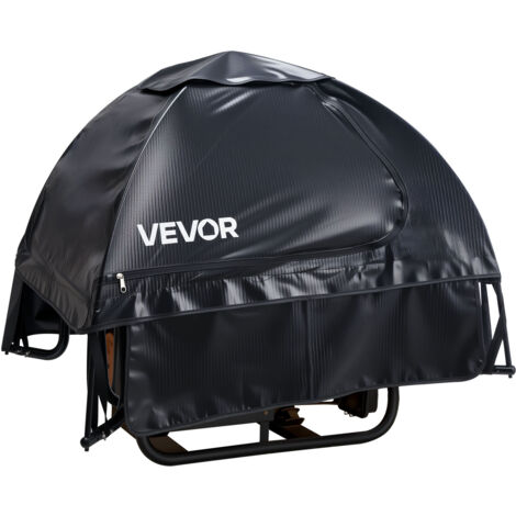 VEVOR Generator Cover, 36 x 26 x 26 Inch Waterproof Universal Generator Cover for Most Generators 70-108 Inches Perimeter, Portable Generator Running Cover with Heavy Duty Thicken Vinyl Fabric, Black