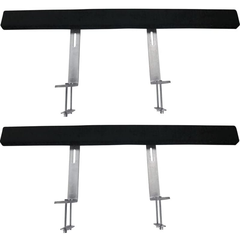 Mophorn - vevor Guide de Remorque de Bateau 122 cm Guide de Poteau de Remorque en Forme π Panneaux de Moquette Rails de Remorque Conviennent aux