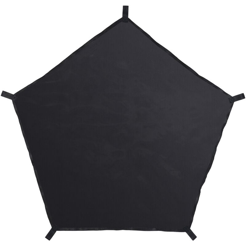 Vevor Hamac pour Dome deEscalade de 304,8 cm Accessoire pour Dome deEscalade Capacite de Charge de 158 kg, Hamac d'Escalade en pp Noir, Accessoires