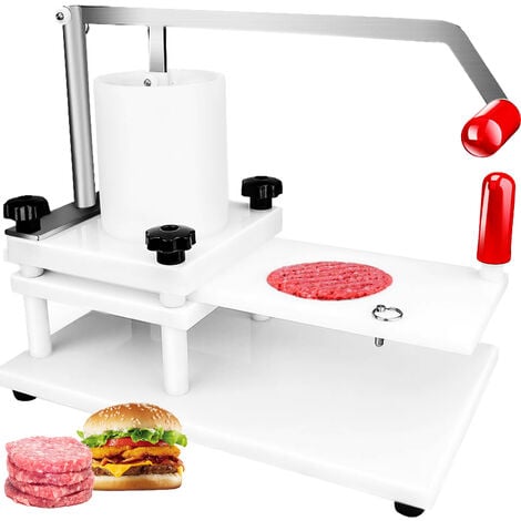 Stampo per panino per hamburger, stampo rotondo per panini per hamburger in  silicone 10 cm - per pane, panini per hamburger e muffin XXL incl. spazzola  per olio in silicone, utensili da