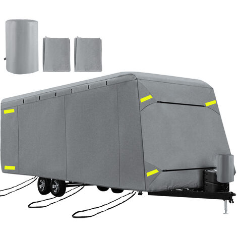 VEVOR Housse de Protection pour Camping-Car 10,7-11,6 m Bache de Protection Caravane
