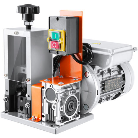 VEVOR Kabelabisoliermaschine Elektrisch φ1,5-25mm Kabelschälmaschine 180W Abisoliermaschine 18m pro Minute Geschwindigkeit Abisolierzange 65-Mn-Federstahl Klinge Ideal zum Abisolieren von Kupferdraht
