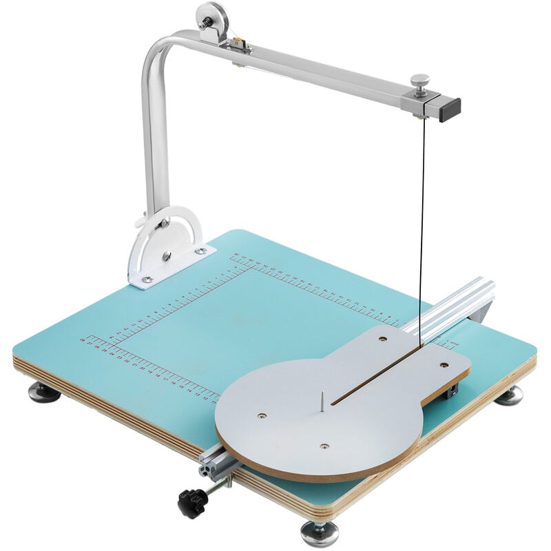 Vevor KD6 Machine Decoupe Polystyrene 20CM Decoupeuse de Mousse Mousse Decoupeuse Fil Chaud Coupe Coupe-Mousse Coupe Temperature Alliage kt Plaque