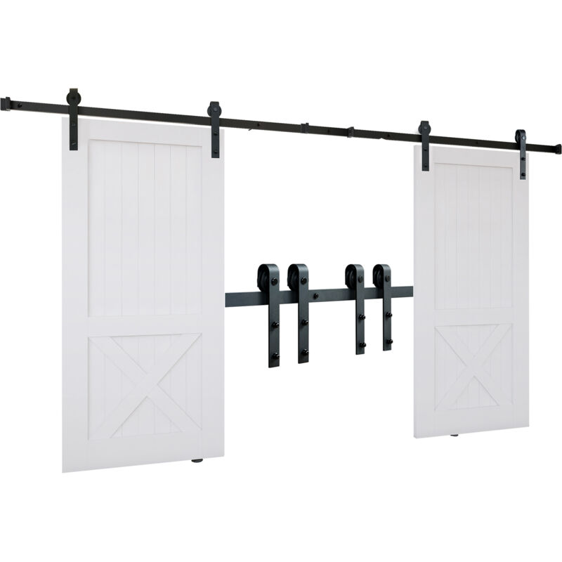 VEVOR Kit Ferramenta per Porta Scorrevole, 244 cm