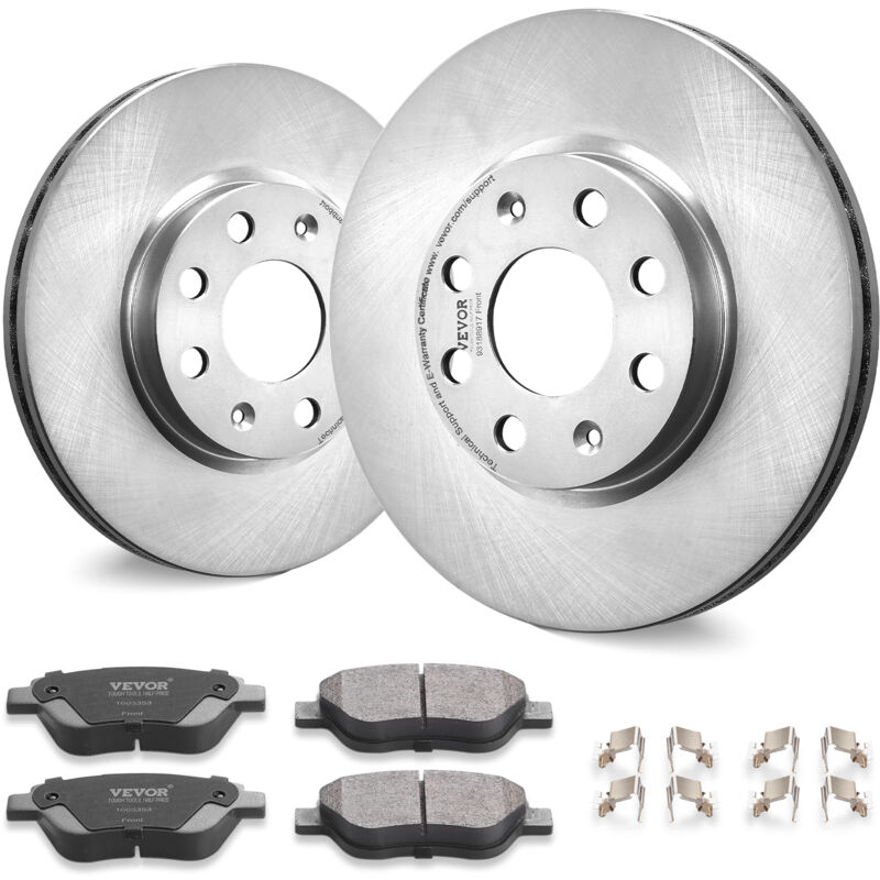 Image of Kit Freno Anteriore 257,2 mm Dischi Freno per Vauxhall Adam(M13), Corsa d (S07), Corsa d Box/Hatchback (S07), Kit di Ricambio Pastiglie Freno in