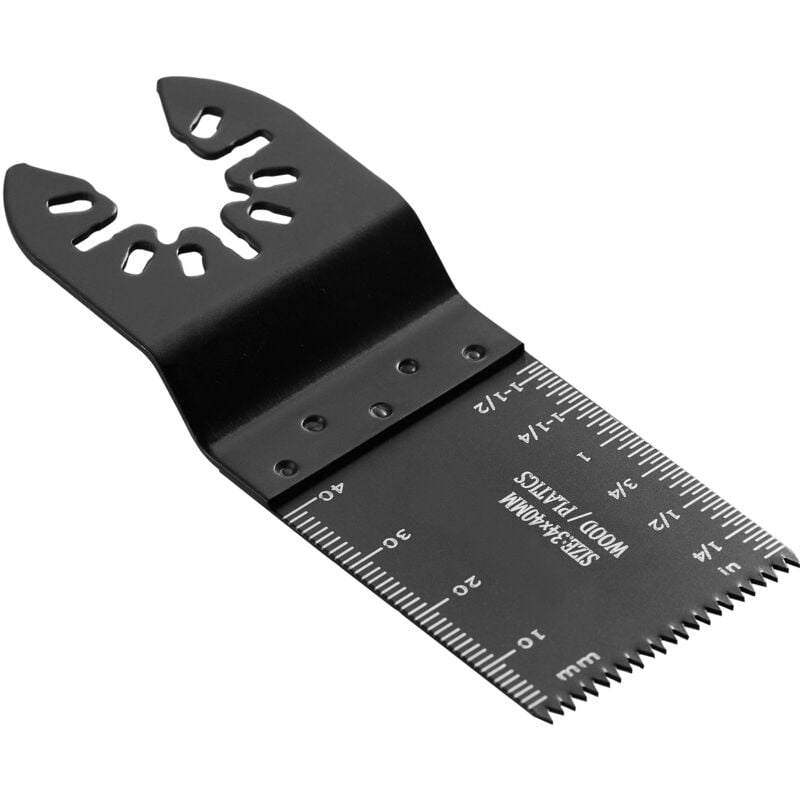 Mophorn - Lames de scie oscillantes 50 pieces Lames universelles a degagement rapide Lames multi-outils pour bois, plastique, aluminium Compatible