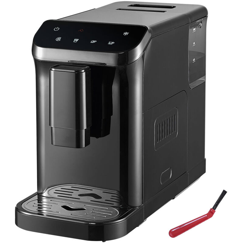 Machine à expresso automatique - Préparez votre délice Avec un broyeur intégré, 15 niveaux de réglage de la mouture, une pression de 15 bars - Mophorn