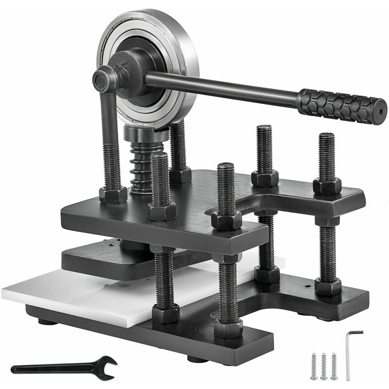 Vevor Machine de Decoupe du Cuir Manuelle 18x12cm Machine a Decouper Manuelle Machine de Coupe du Cuir Machine de Decoupage Manuelle pour Cuir