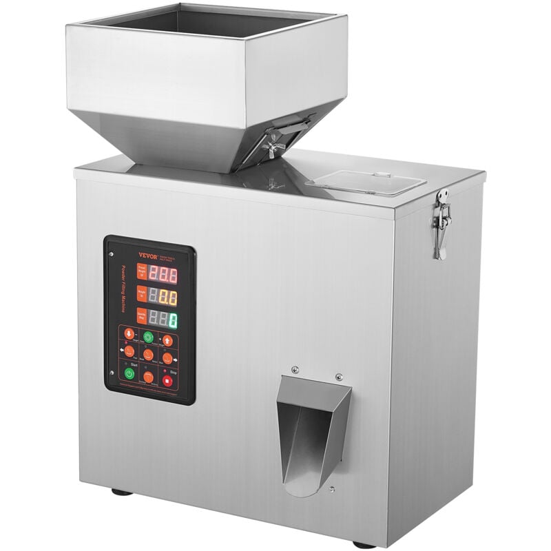Vevor Machine de remplissage de poudre, 1-100 g, machine de remplissage auto intelligente pesee particules, distributeur remplissage pour graines de