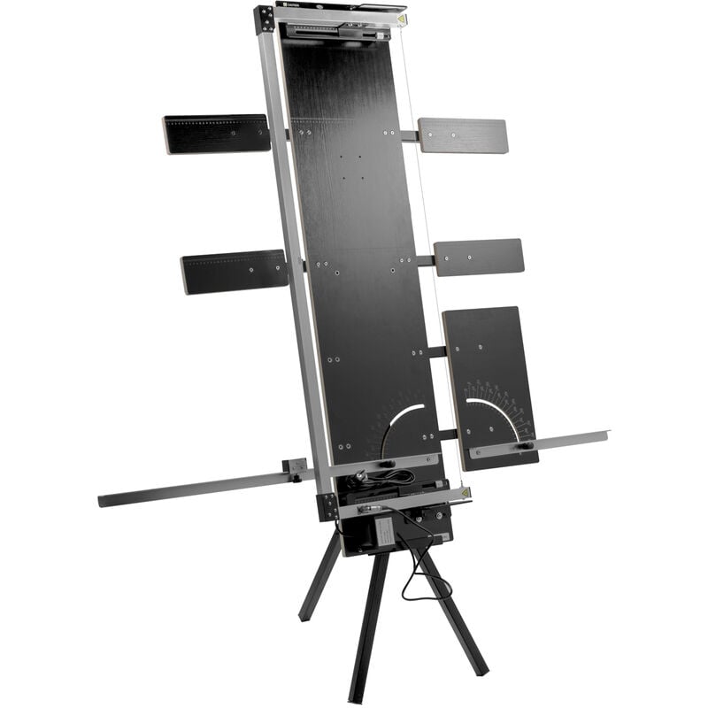 Machine Decoupe Polystyrene 200 w Decoupeuse Mousse 115 cm Coupe-Mousse 42cm Epaisseur 0-90° 6 Fils Chauffants 5 Plaques Laterales 1 Support pour