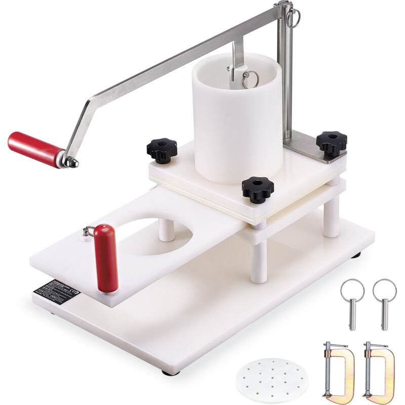 Mophorn - vevor Presse a Burger Steak Hache pe Machine a Hamburger Acier Inoxydable Professionnelle 8-9 Galettes 138-142 g Tremie 160 mm 20 Papiers