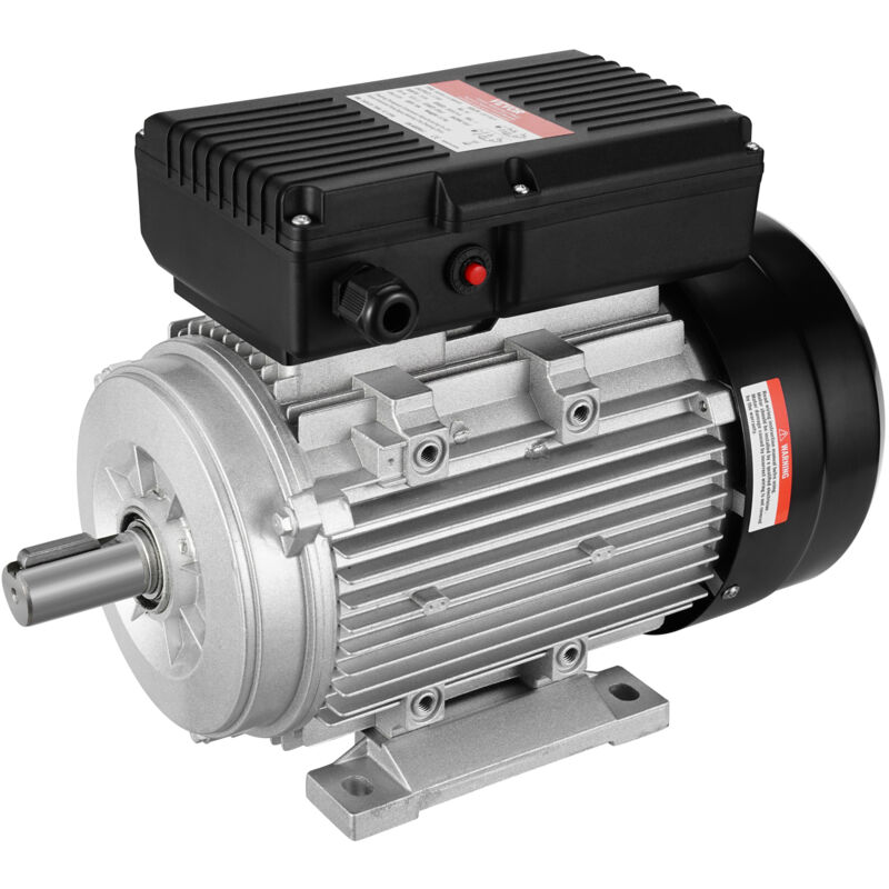 Vevor - Moteur electrique 2,2 kW moteur de compresseur deair a 1 phase, 2800 tr/min, ca 220-240 v, 13,8 a, cadre 90L, B3, arbre a clavette 24 mm,