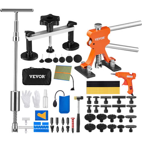 TEC HIT 500036 - Sac d'outils avec 36 pièces - Niveau - Marteau