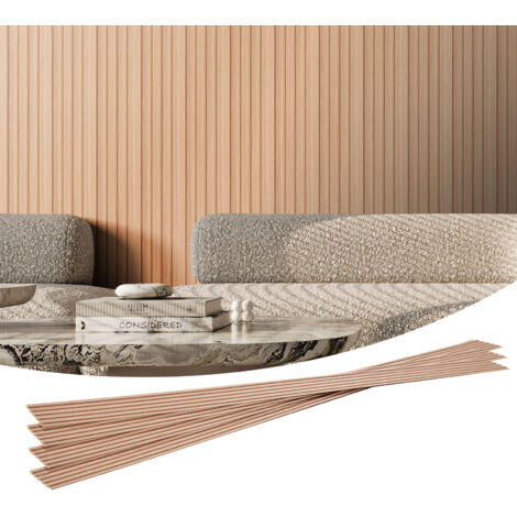 Pannelli Murali Effetto Legno WallArt – Rovere Naturale Marrone, 15 Tavole, 2,09 M², Montaggio Facile Con Adesivo