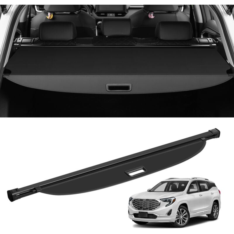 Vevor - Pare-soleil de coffre coulissant pour gmc Terrain et Chevrolet Equinox 2018-2024, ecran de securite pour bagages resistant a leau, housse de
