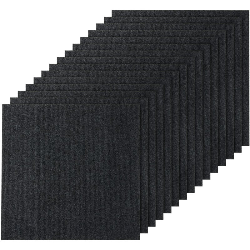 Image of Mophorn - vevor Piastrelle per Moquette Stacca Incolla, Piastrelle per Moquette Autoadesive Quadrate da 610 x 610 mm Piastrelle per Moquette Morbide