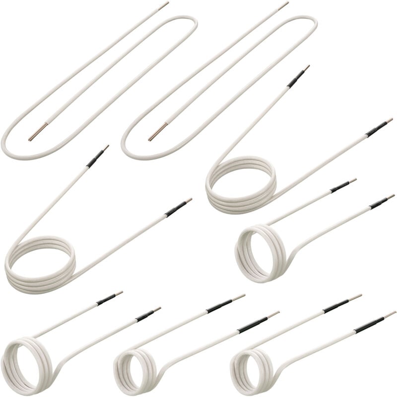 Mophorn - vevor Kit de Bobines de Chauffage a Induction 8PCs, Chauffage Induction Boulon Magnetique, sans Flamme, Outil de Chauffage a Induction avec