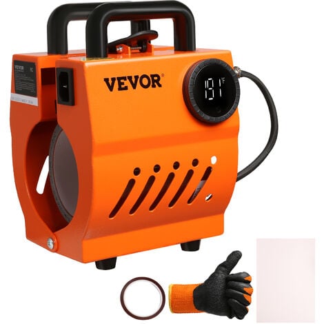 VEVOR VEVOR 8 en 1 Prensa de Calor, Máquina de Transferencia de Calor de  Tazas de 38 X 30 cm Máquina de Impresión de Calor con Pantalla LED Digital  Color Negro para