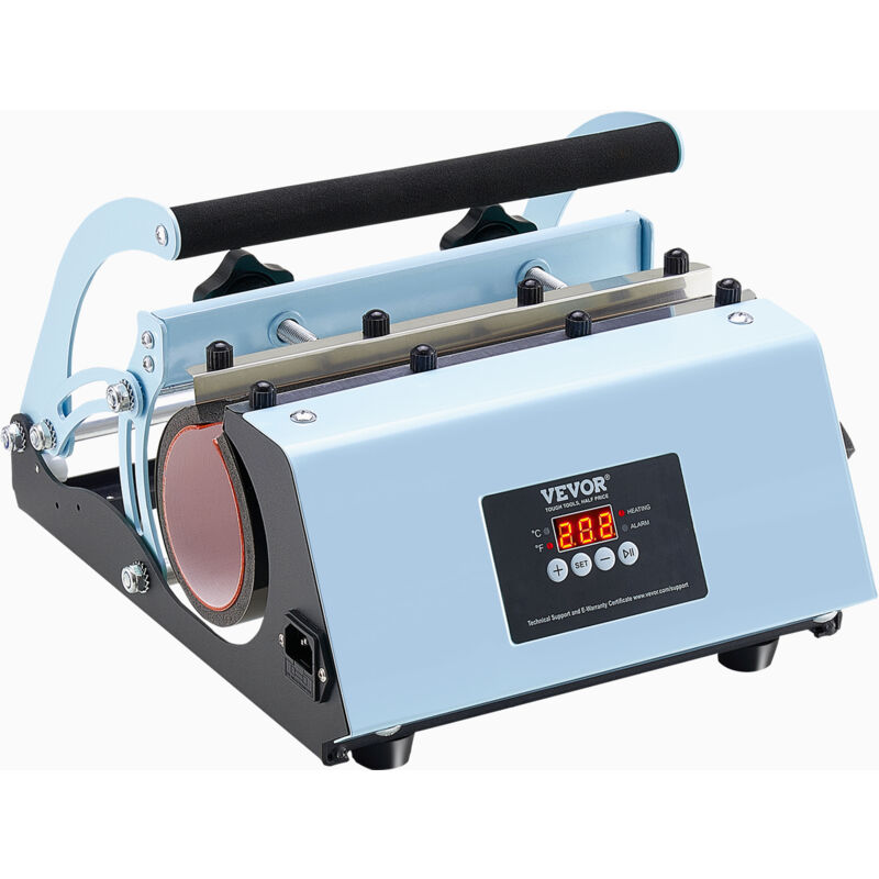 VEVOR Presse a Chaud pour Tasses 32,5-89 cL, Presse pour lImpression de Tasse 73-87 mm de Diametre, Machine de Sublimation avec Papier de