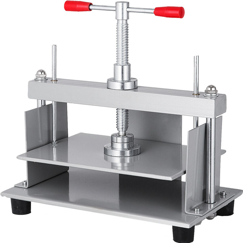 VEVOR Presse à reliure manuelle 305x220mm format A4, cadre acier 10cm, pour fabrication papier, bureau.