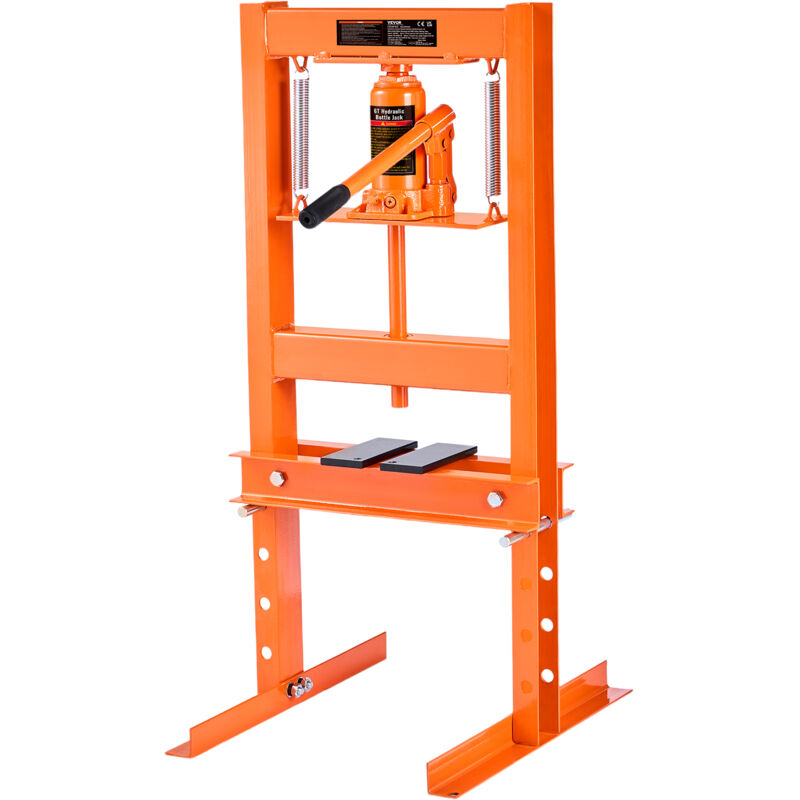 Presse deatelier hydraulique 6 tonnes avec plateaux de presse Support de presse deetabli a cadre en h - Mophorn
