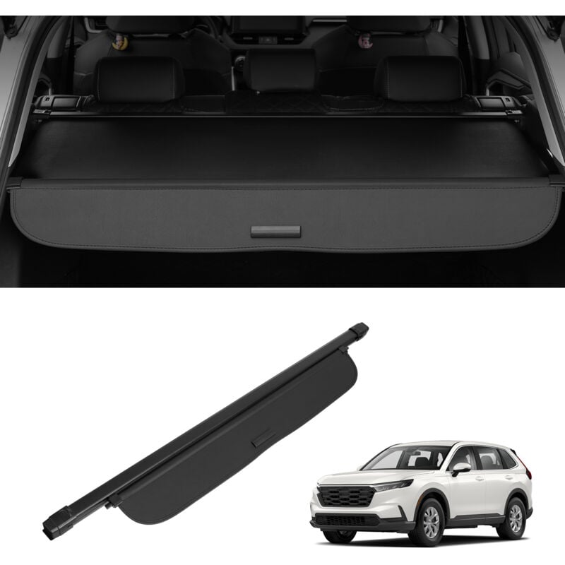 Vevor - Protection de coffre coulissante pour Honda, ecran de chargement resistant a leau pour Honda crv 2023-2024, couvercle de compartiment arriere