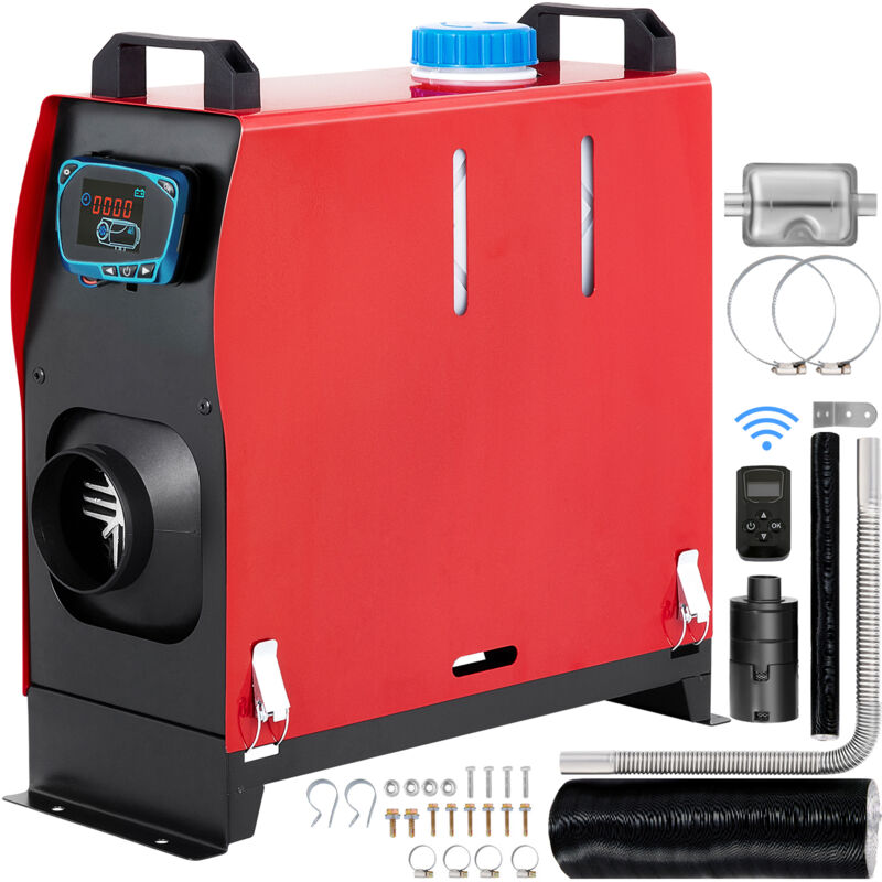 Vevor - Rechauffeur deair diesel 12v 8kw Rechauffeur de voiture deair Prechauffage du moteur de la voiture garee dans un environnement froid en hiver