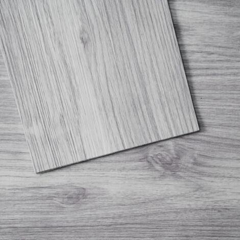 Tapis en vinyle emboîtables VEVOR 122x18,5 Cm , 10 pièces, épaisseur 5,5 mm, grain de