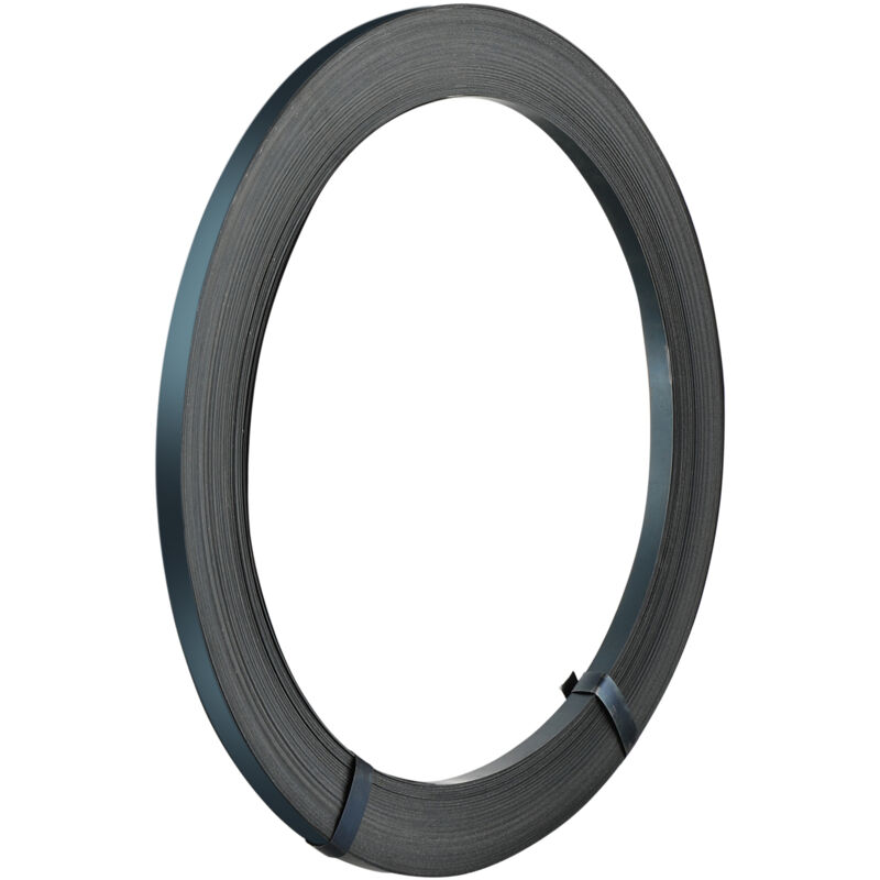 Vevor - Rouleau de cerclage en acier deemballage, 100 m x 12,7 mm x 0,4 mm, bobine de cerclage robuste pour palettes, haute resistance 500 kg,