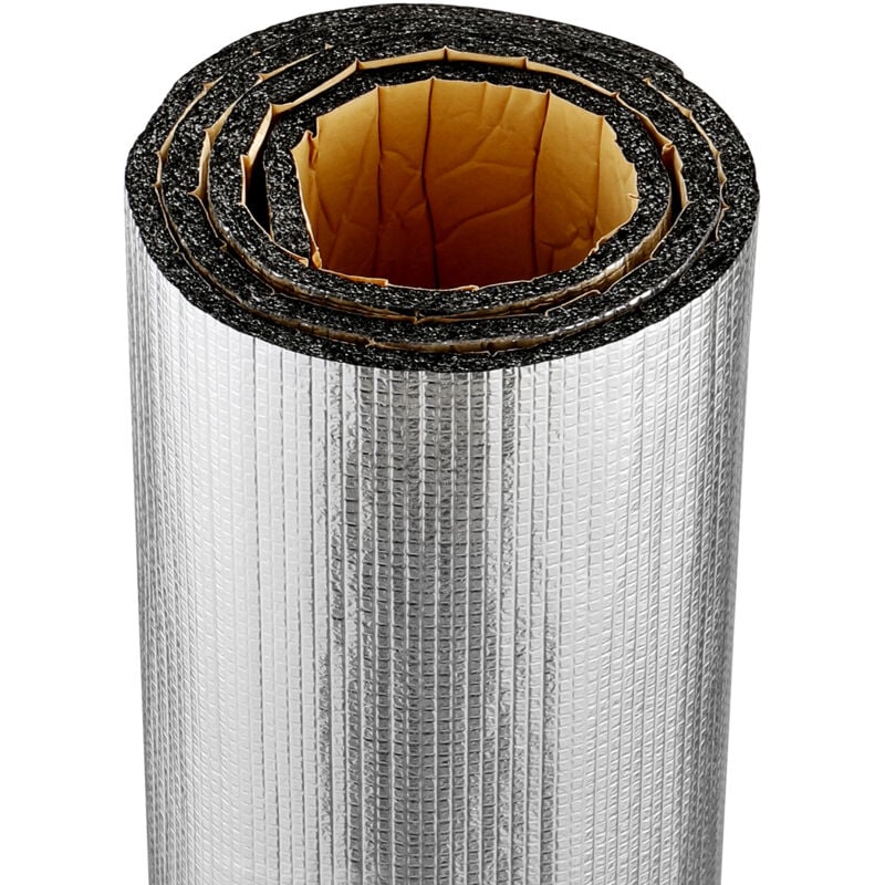 Vevor - Rouleau deisolation reflechissant,barriere radiante en mousse xpe, 10,3 mm 40 po x 5 pi,bouclier reflechissant la chaleur en mousse