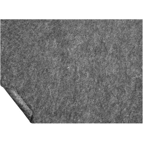 VEVOR Rug Pad Without Slip Resistance, Protective Cushioning Carpet Pad, 8' x 10', 1/2"Thick, 100% Pure Polyester Felt, 7-8㎡ Premium Comfort Underfoot Carpet Padding Rug Cushion for All Floors, Gray