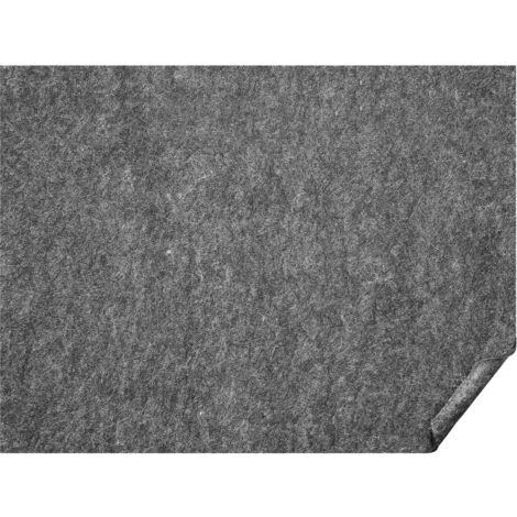 VEVOR Rug Pad Without Slip Resistance, Protective Cushioning Carpet Pad 9' x 12', 1/2"Thick, 100% Pure Polyester Felt, 10-11㎡ Premium Comfort Underfoot Carpet Padding Rug Cushion for All Floor, Gray