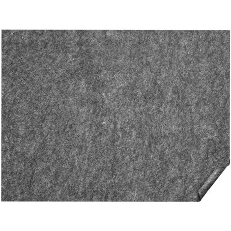 VEVOR Rug Pad Without Slip Resistance, Protective Cushioning Carpet Pad, 9' x 12', 1/4"Thick, 100% Pure Polyester Felt, 10-11㎡ Premium Comfort Underfoot Carpet Padding Rug Cushion for All Floors, Gray
