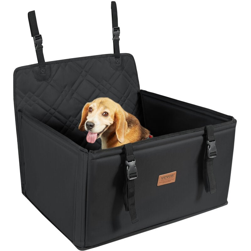 Vevor - Seggiolino Auto per Cani di Taglia Piccola, Media e Grande, 18kg, Seggiolino Auto per Cani Impermeabile Guinzaglio di Sicurezza con Clip,