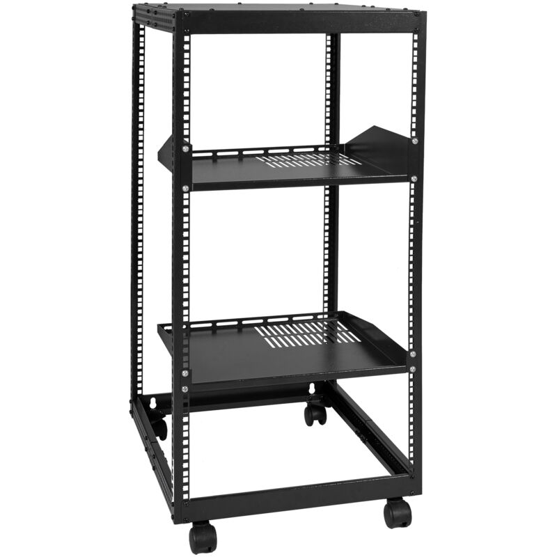 Vevor Server Rack A Telaio Aperto 20u, Profondita Regolabile Da 15'...