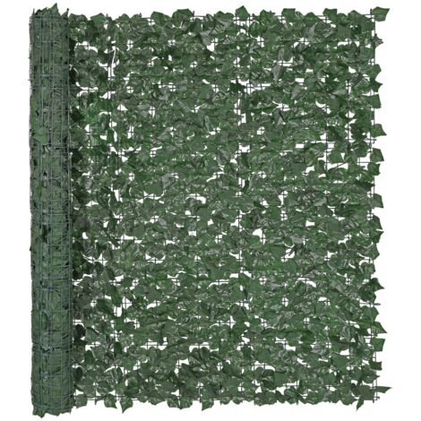 VEVOR Siepe Artificiale 150x249 cm Recinzione Privacy Edera Artificiale Recinzione Privacy Rete Giunto Rinforzato Decorativo Foglie Finte per Giardino, Cortile, Balcone, Terrazza