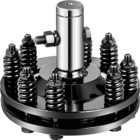 VEVOR Slip Clutch, 1 3/8” PTO Slip Clutch, Smooth Round Ends PTO Friction Clutch, Carburized Steel Tractor Slip Clutch, Adjustable Rotary Cutter Slip Clutch, Black Brush Hog Slip Clutch for PTO Shaft