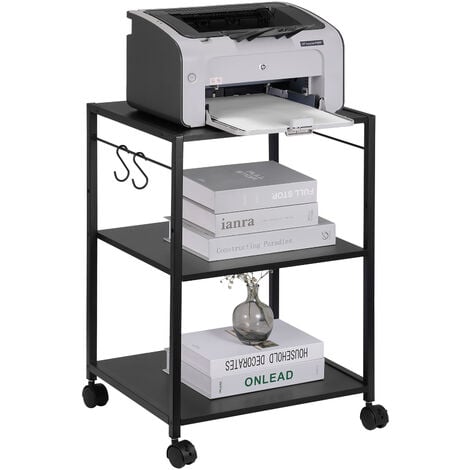 Mueble Impresora Soporte Impresora Estante Para Impresora Soporte Para  Impresora Soporte Para Impresora De Escritorio Para Impresora Escáner Fax  Oficina En El Hogar Mesa Para Impresora ( Color : B , S 