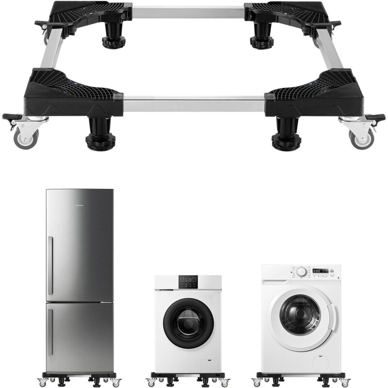 VEVOR Chariot Déménagement Capacité 500kg Base 8 Roues Pivotantes Pour Réfrigérateurs
