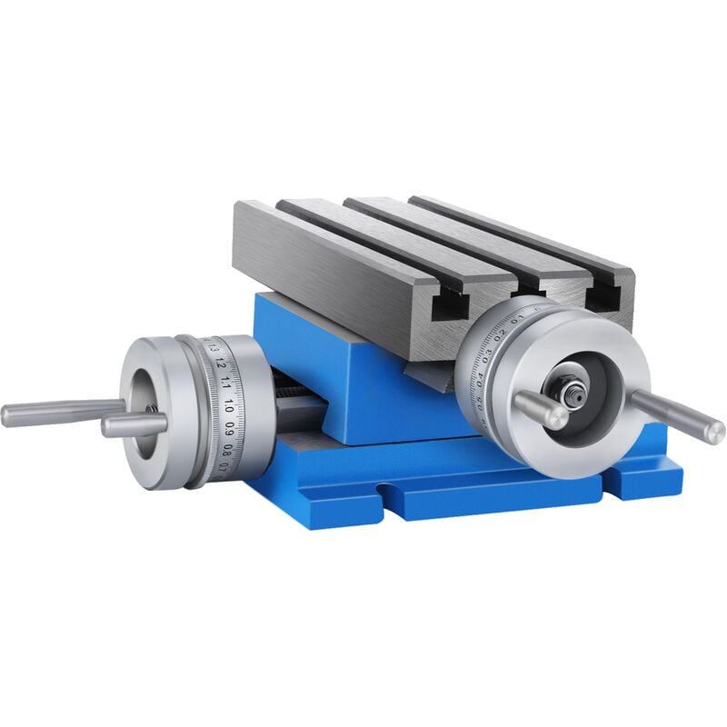 Vevor - Table de Glissiere de Forage 185 × 100 mm Table de Travail de Fraisage a Compose Table de Forage Croisee Haute precision Multifonctionnelle