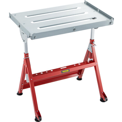 Vevor Table De Soudage Pliante 76x51cm Table De Soudure Reglable En Hauter 181kg