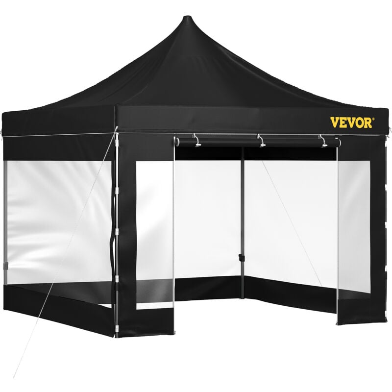 Mophorn - vevor Tonnelle Impermeable 3x3 m Tente Pop-up Jardin avec Parois Laterales Pavillon Terrasse Exterieure Abri Pliable Soleil Pluie Neige