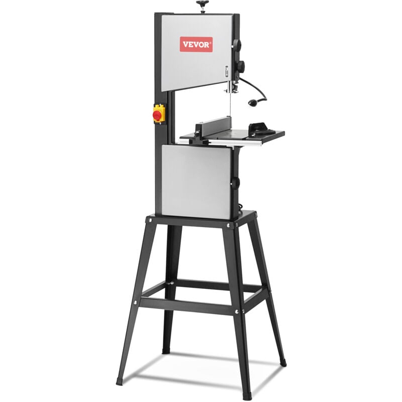 Image of Vevor - Troncatrice a Nastro da Banco con Supporto 245 mm 2 Velocita 506/920 giri/min 370 w Altezza Taglio 160 mm Lunghezza Lama 1832 mm, Troncatrice
