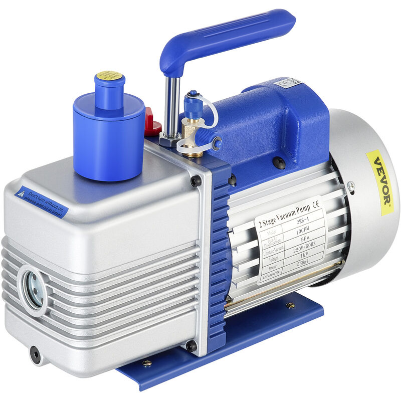 Vevor Vacuum Pump 9 Cfm 1 Hp Double Stage Air Conditioning Vacuum