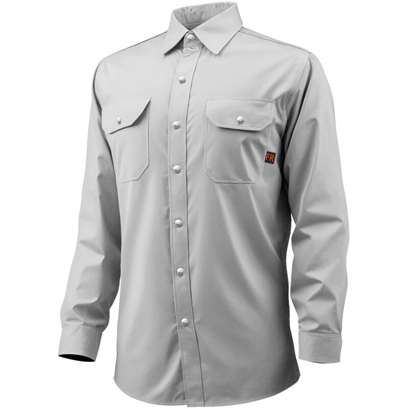 VEVOR Veste de soudage, taille M, manteau de protection pour soudeur en coton ignifuge 198 g, resistante a la chaleur, lavable en machine, avec
