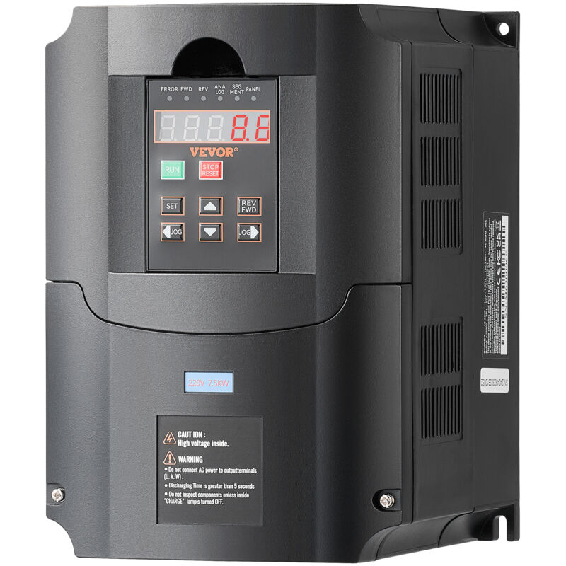 Vfd 10ps, 7,5kw, 35a, Ingresso 220 V Monofase Trifase A Uscita 220 ...