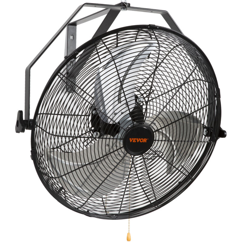 Vevor Wandventilator, 57 Cm, Wasserdichter Oszillierender Wandventilator, 3 Geschwindigkeiten, 4150 Cfm, Gewerblicher Wohnventilator Zur Kühlung Von