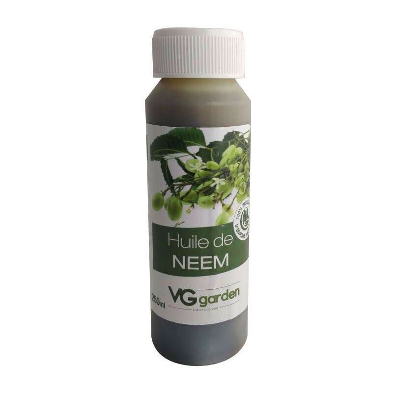 Huile de Neem - 100% d'origine naturelle - 250ml - VG Garden